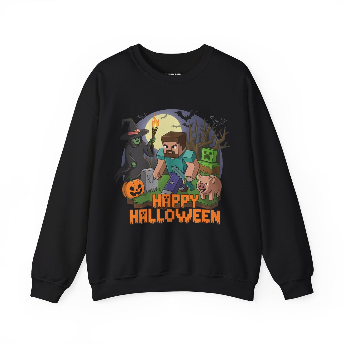 Gamer Pixel Halloween Sweatshirt