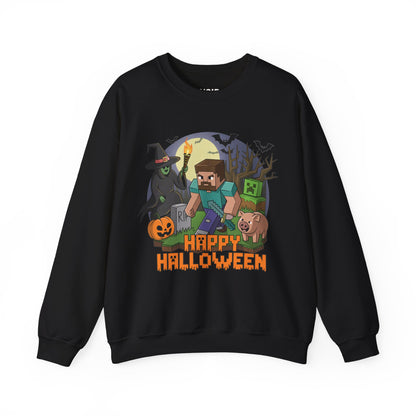 Gamer Pixel Halloween Sweatshirt