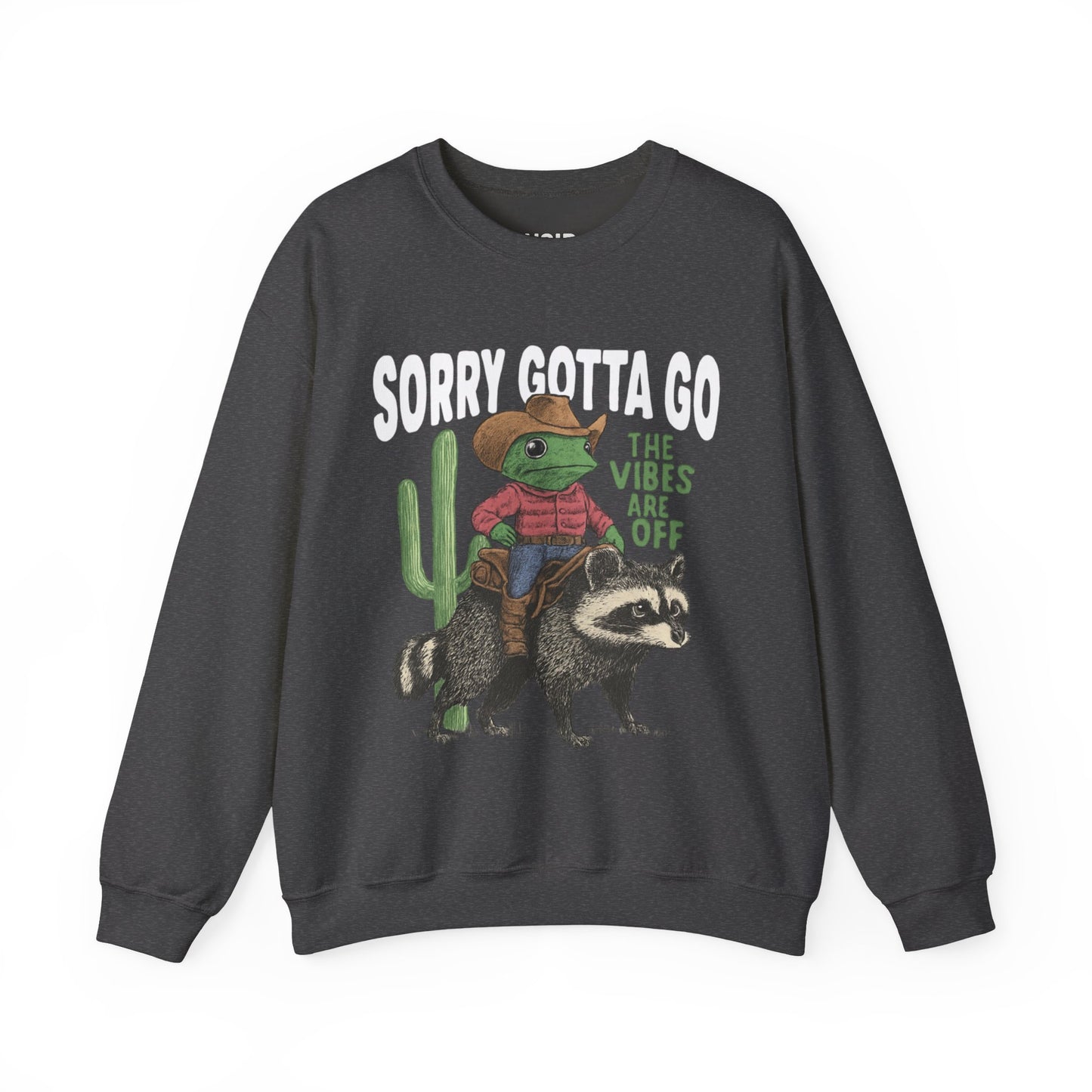Cowboy Frog Raccoon Sweatshirt