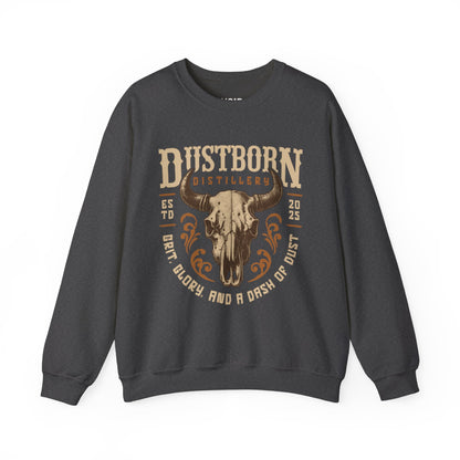 Western Bull Skull Sweatshirt