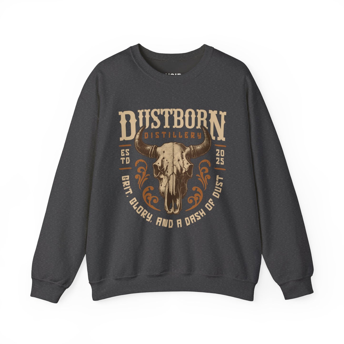Western Bull Skull Sweatshirt