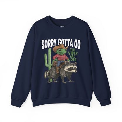 Cowboy Frog Raccoon Sweatshirt