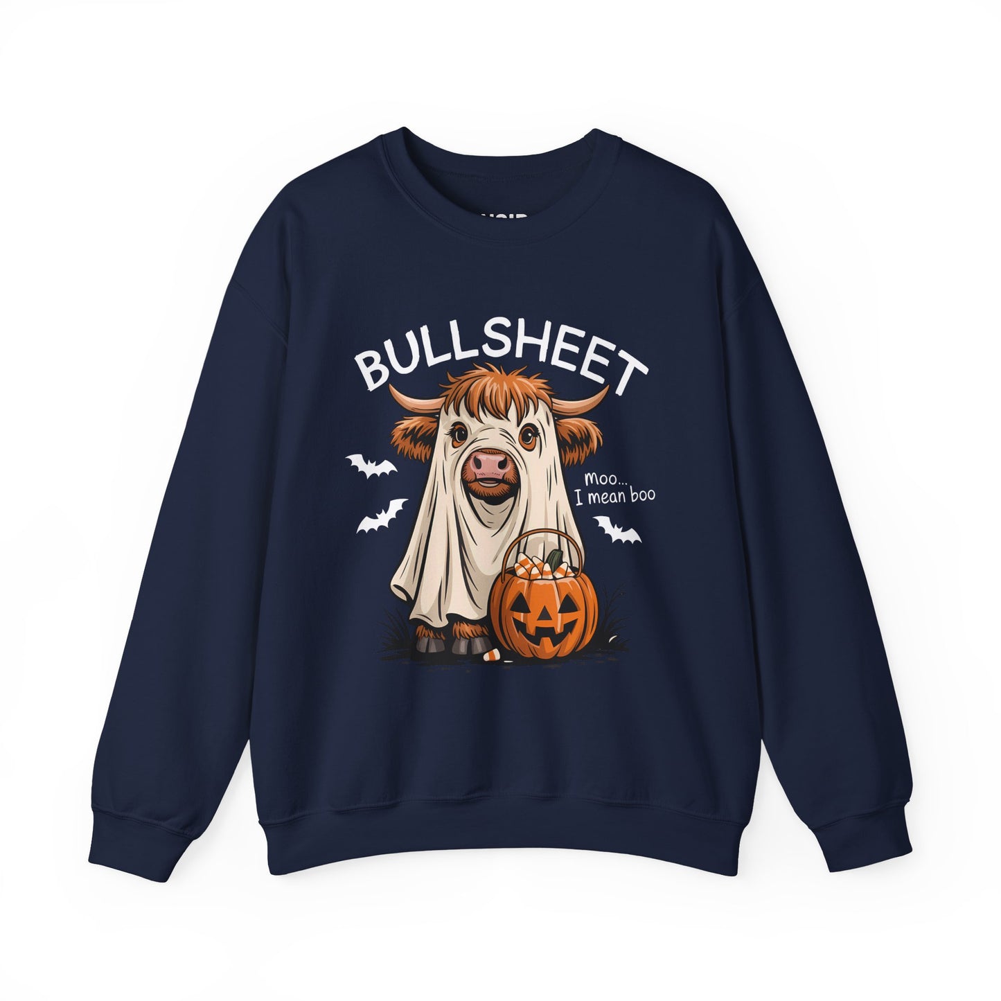 Bullsheet Spooky Cow Sweatshirt