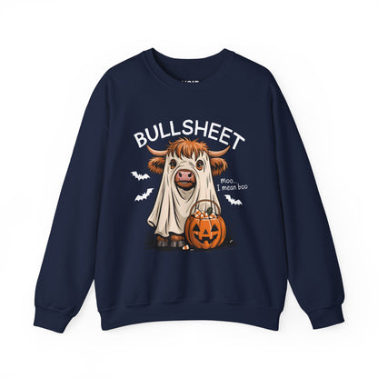 Bullsheet Spooky Cow Sweatshirt