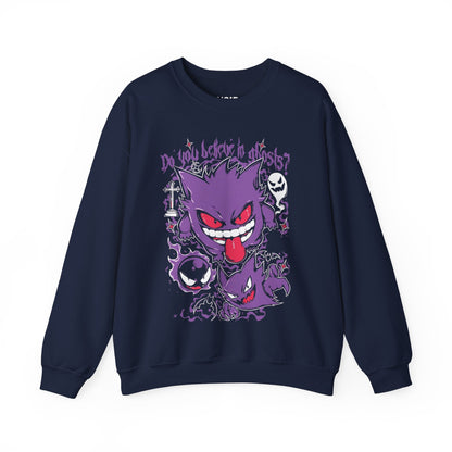 Cursed Smirk Ghost Sweatshirt
