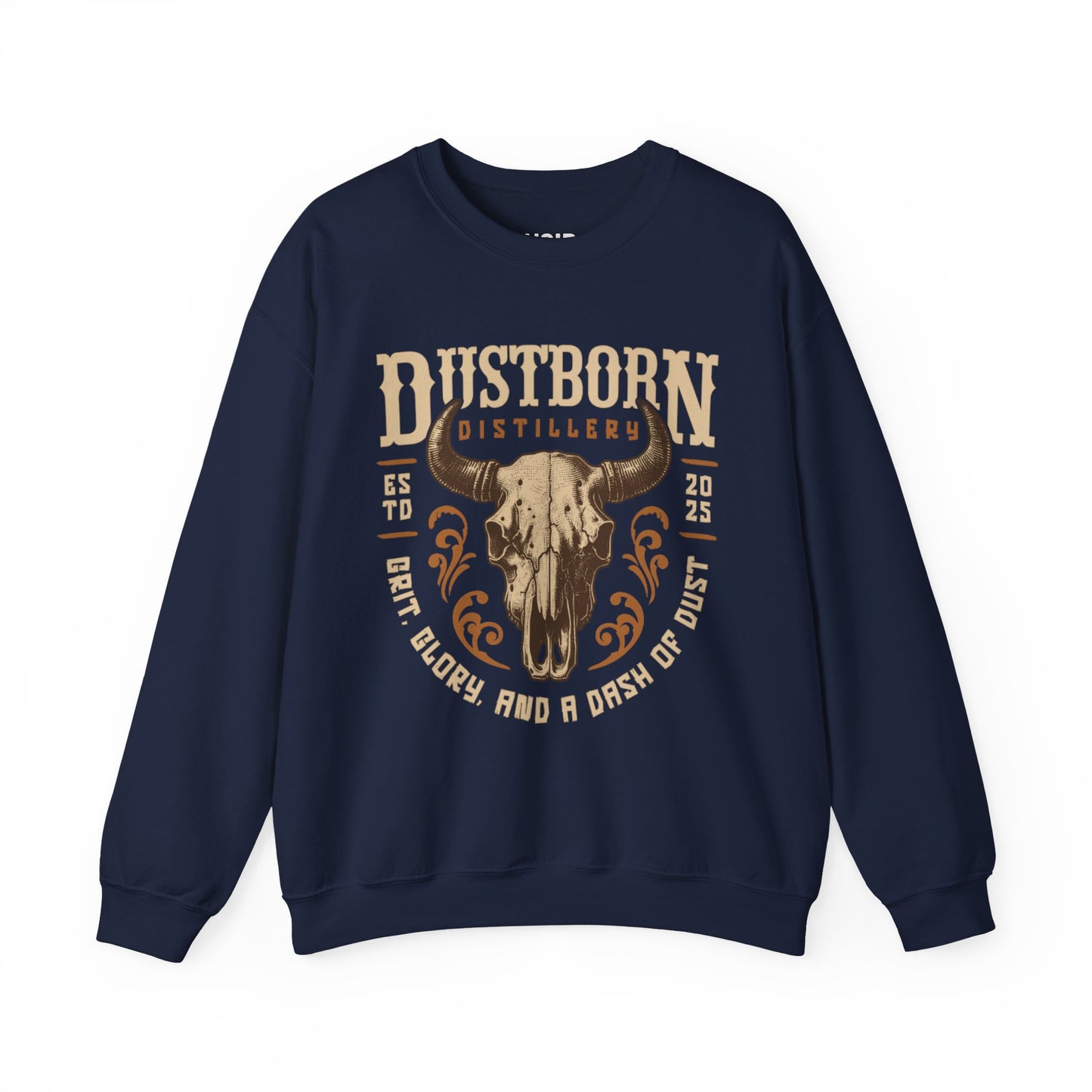 Western Bull Skull Sweatshirt