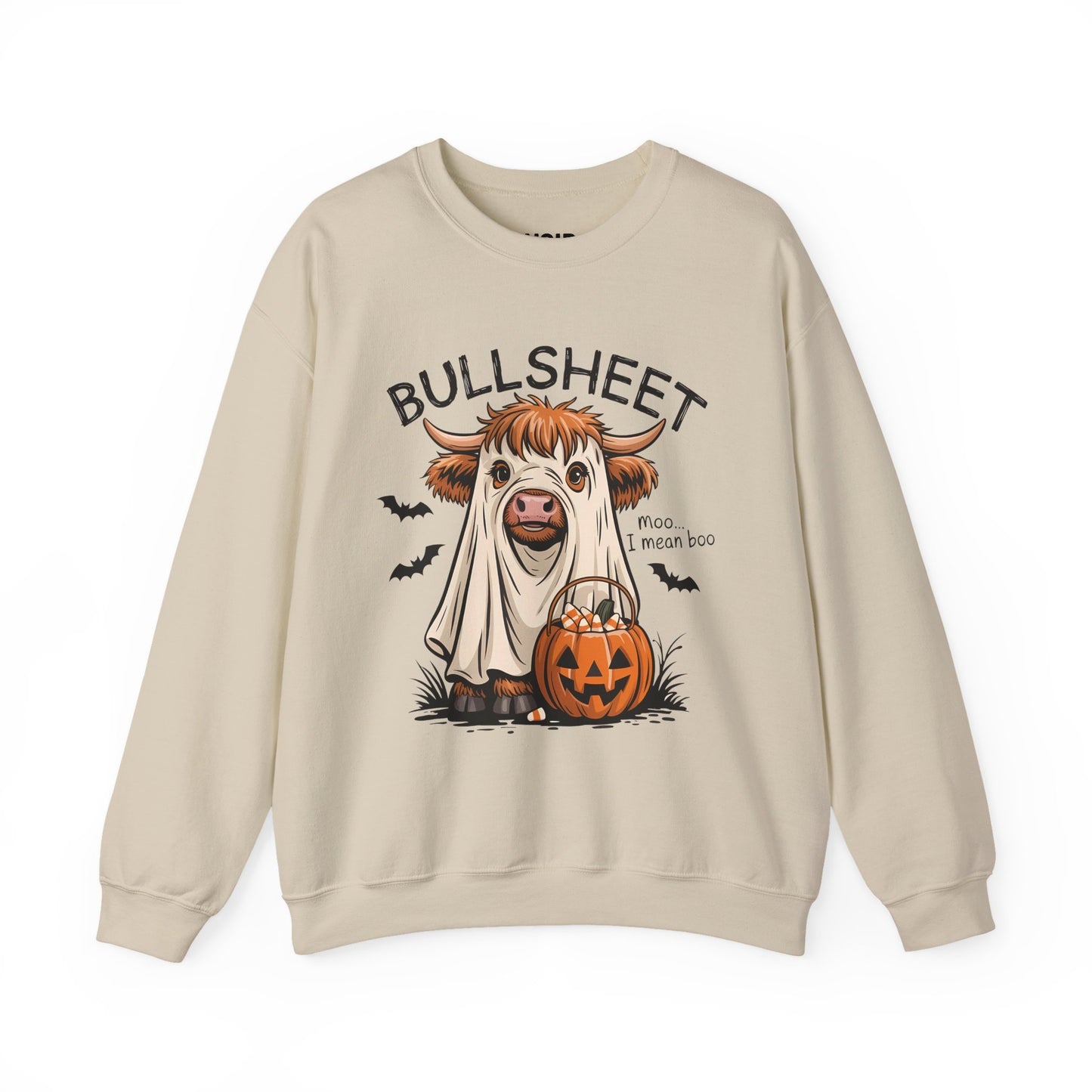 Bullsheet Spooky Cow Sweatshirt