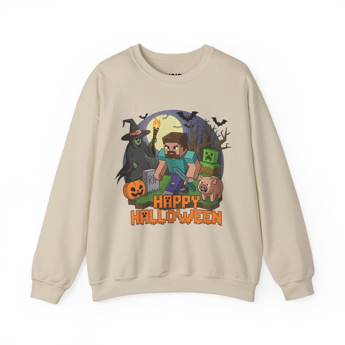 Gamer Pixel Halloween Sweatshirt