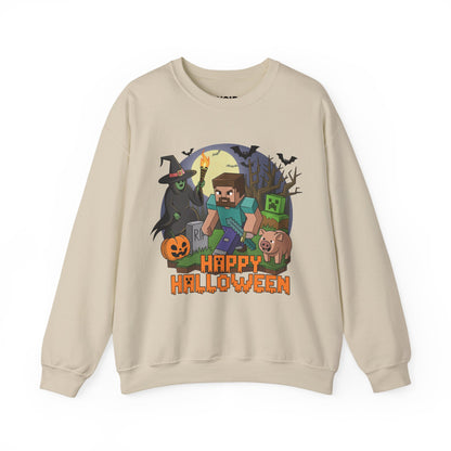 Gamer Pixel Halloween Sweatshirt