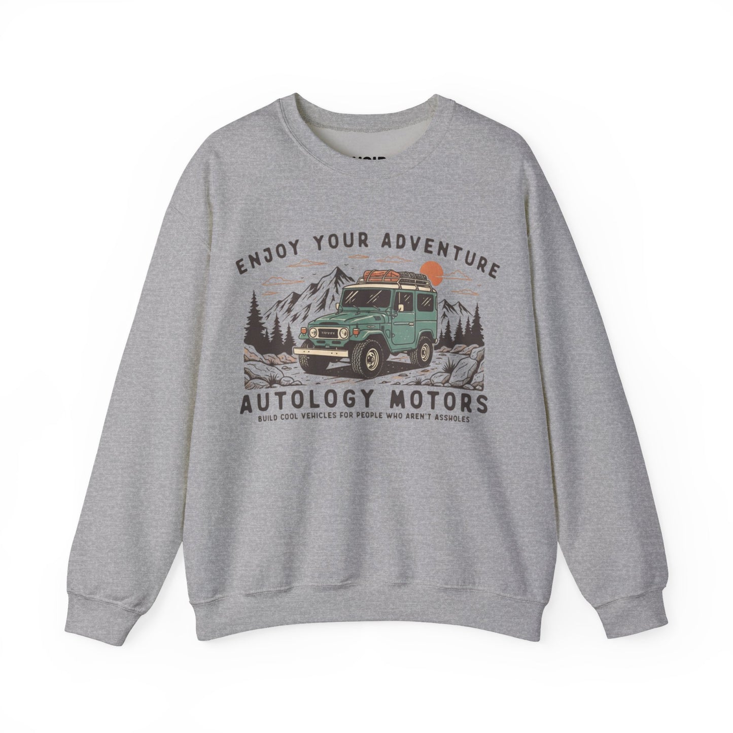 Retro Mountain Cars Sweatshirt