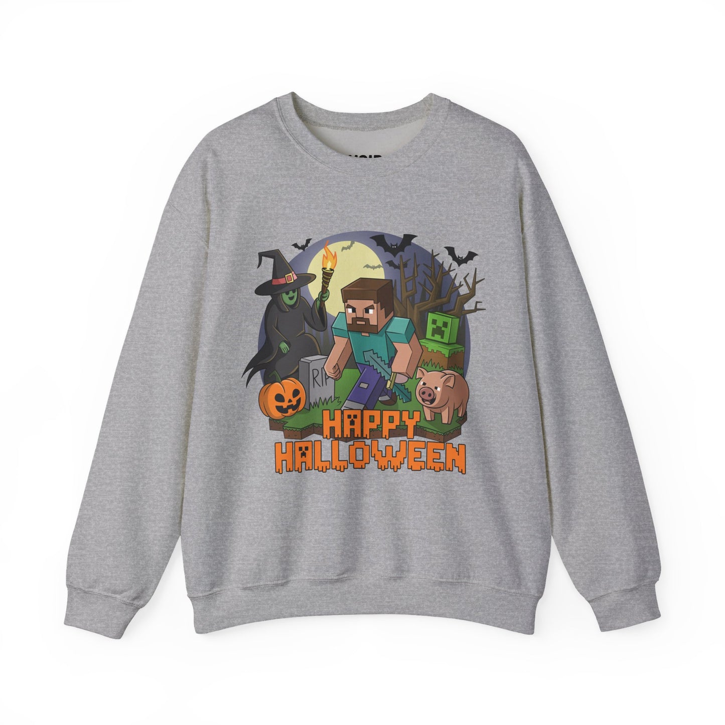 Gamer Pixel Halloween Sweatshirt