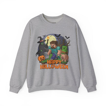 Gamer Pixel Halloween Sweatshirt