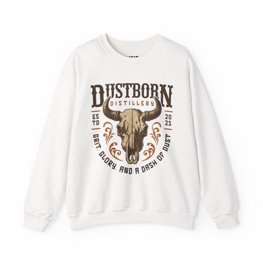 Western Bull Skull Sweatshirt