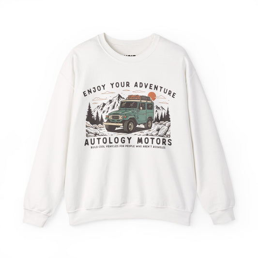 Retro Mountain Cars Sweatshirt