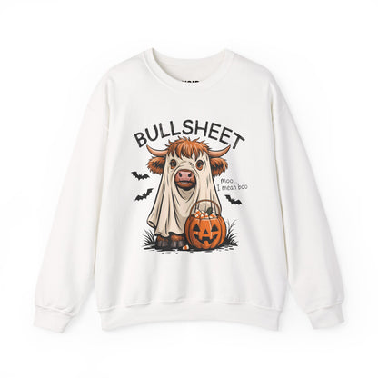 Bullsheet Spooky Cow Sweatshirt