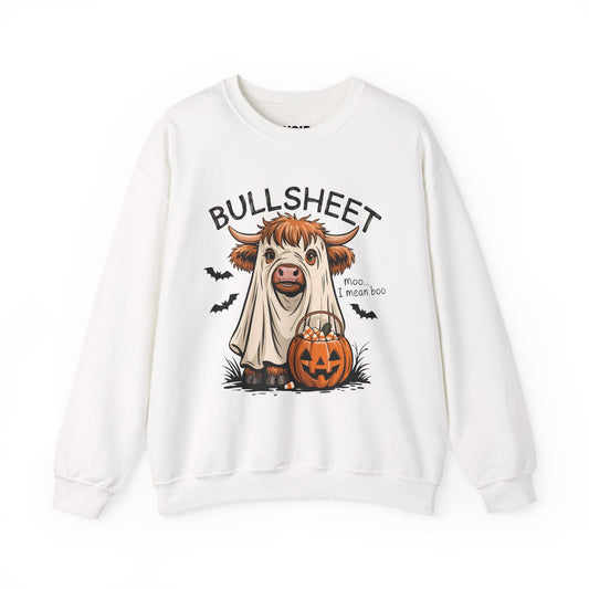 Bullsheet Spooky Cow Sweatshirt
