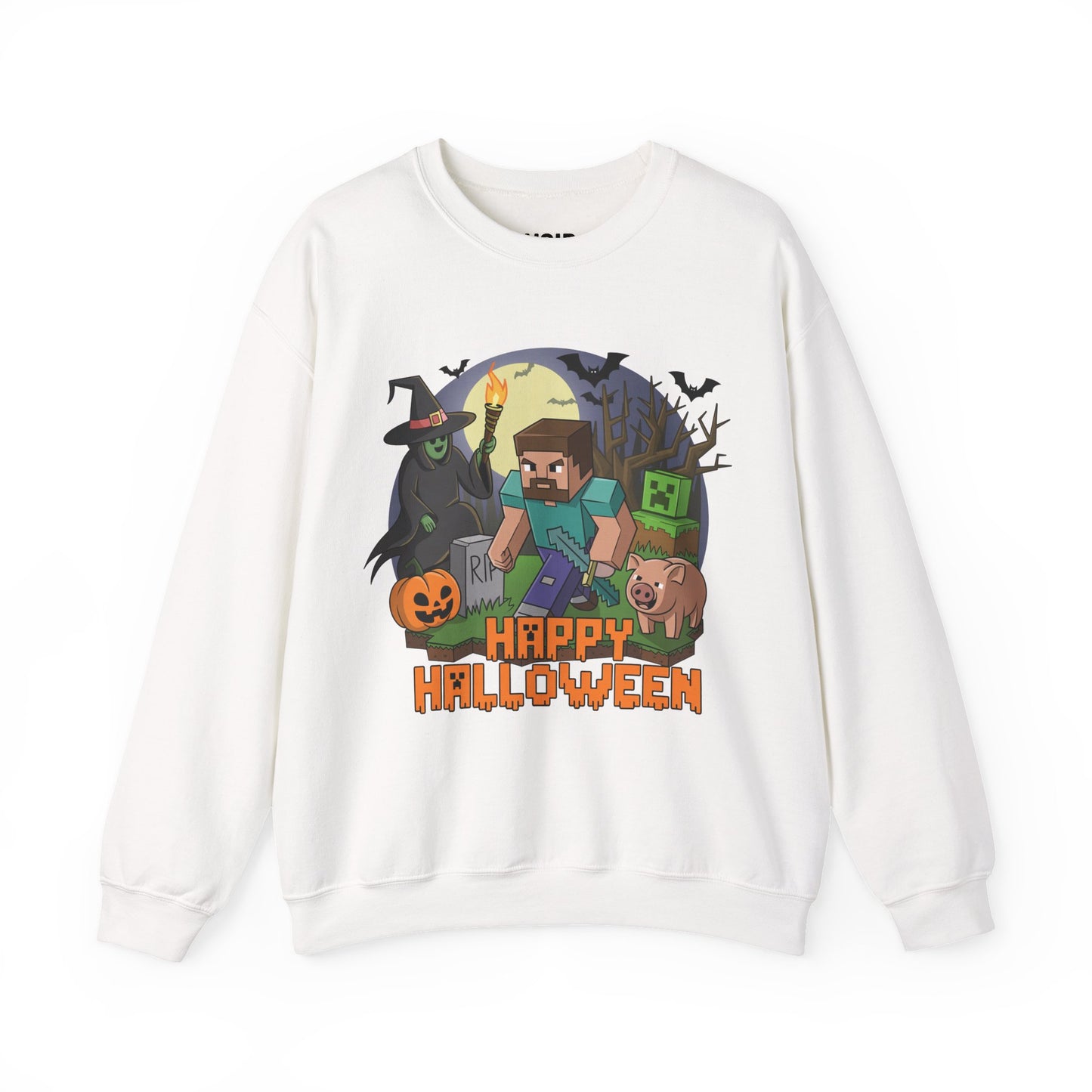Gamer Pixel Halloween Sweatshirt