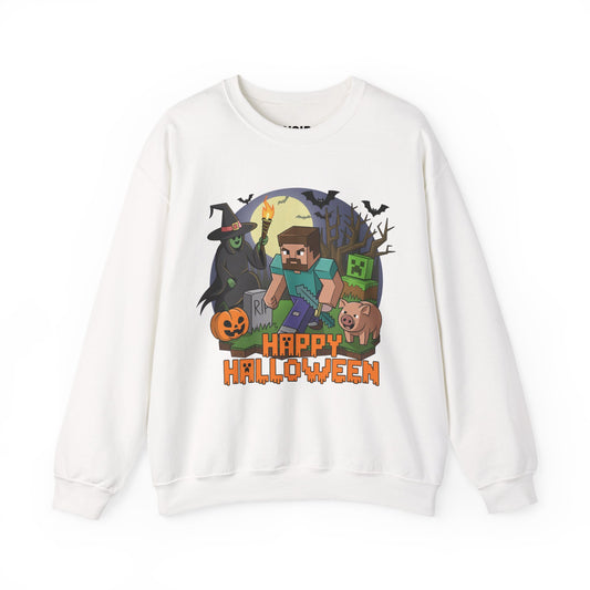 Gamer Pixel Halloween Sweatshirt