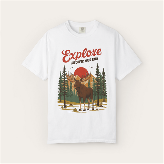 Explore the Wild Moose T-Shirt