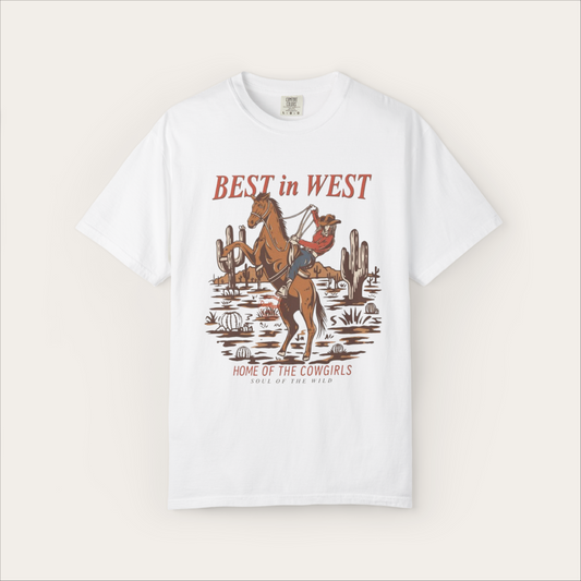 Best in West Cowgirl T-Shirt