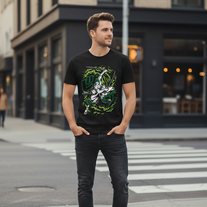 Ashura Green Flames Zoro Tee