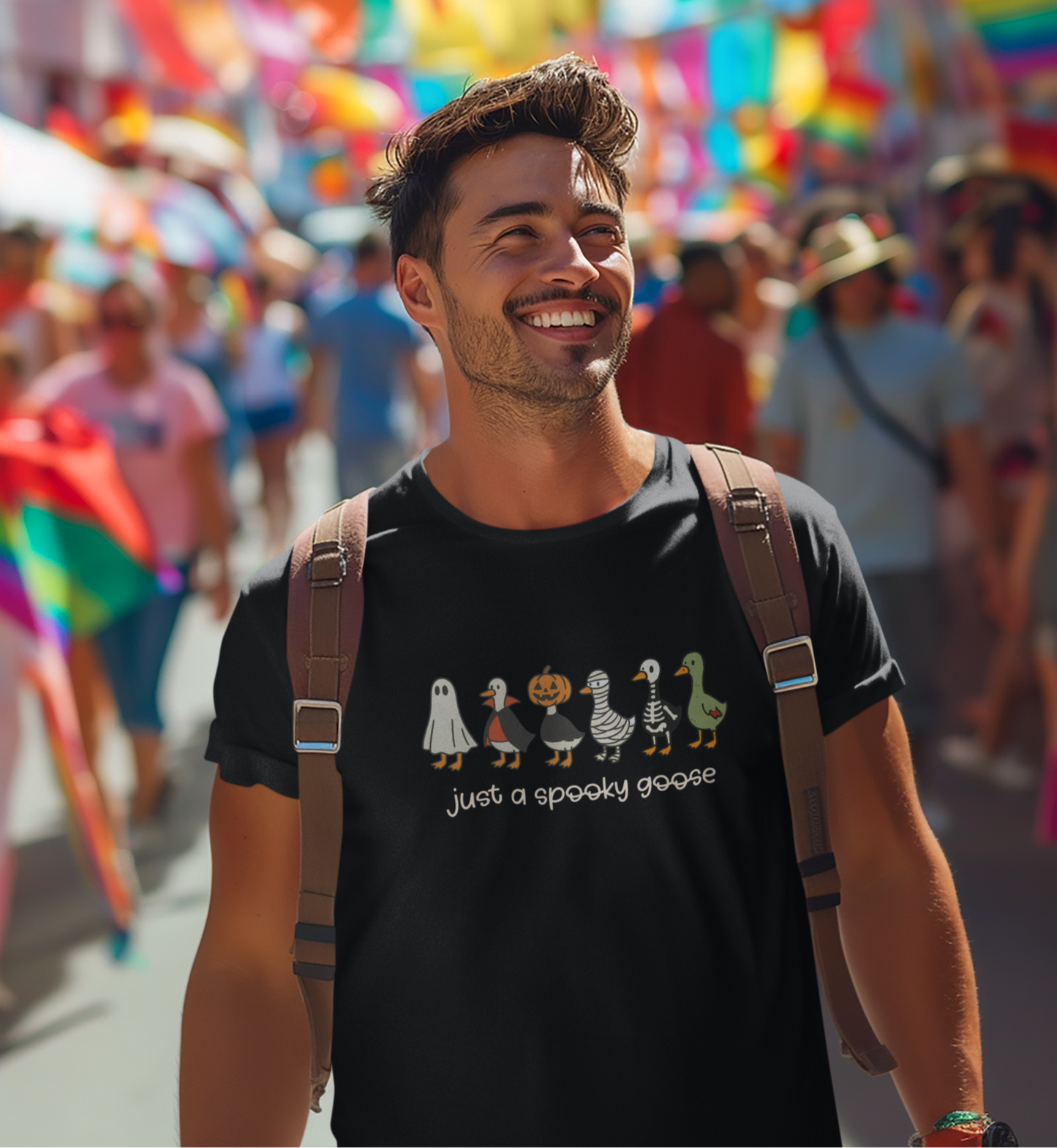 Spooky Goose Halloween Tee