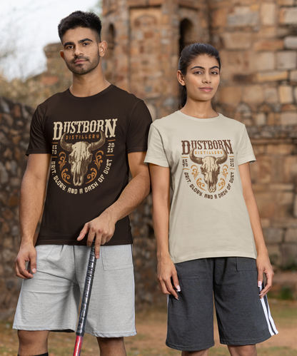 Western Bull Skull Graphic Tee