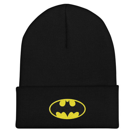 Classic Night Bat Beanie (Embroidery)