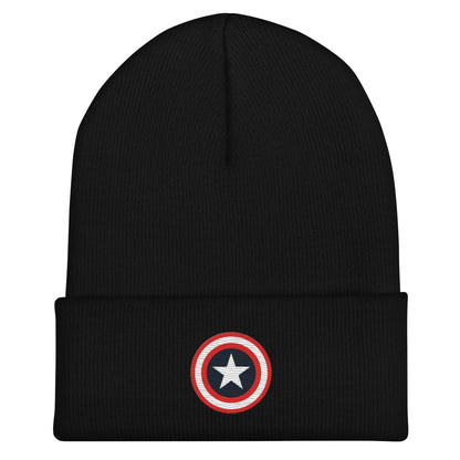Captain Star Shield Beanie (Embroidery)