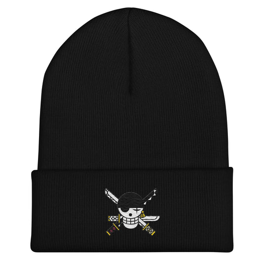 Crossed Swords Skull Beanie (Embroidery)