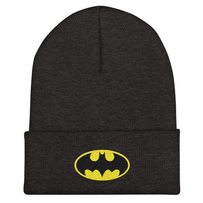 Classic Night Bat Beanie (Embroidery)