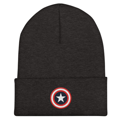 Captain Star Shield Beanie (Embroidery)