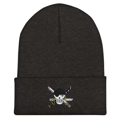 Crossed Swords Skull Beanie (Embroidery)