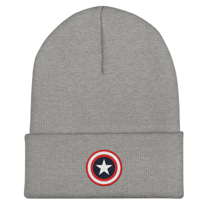 Captain Star Shield Beanie (Embroidery)