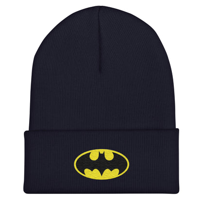 Classic Night Bat Beanie (Embroidery)
