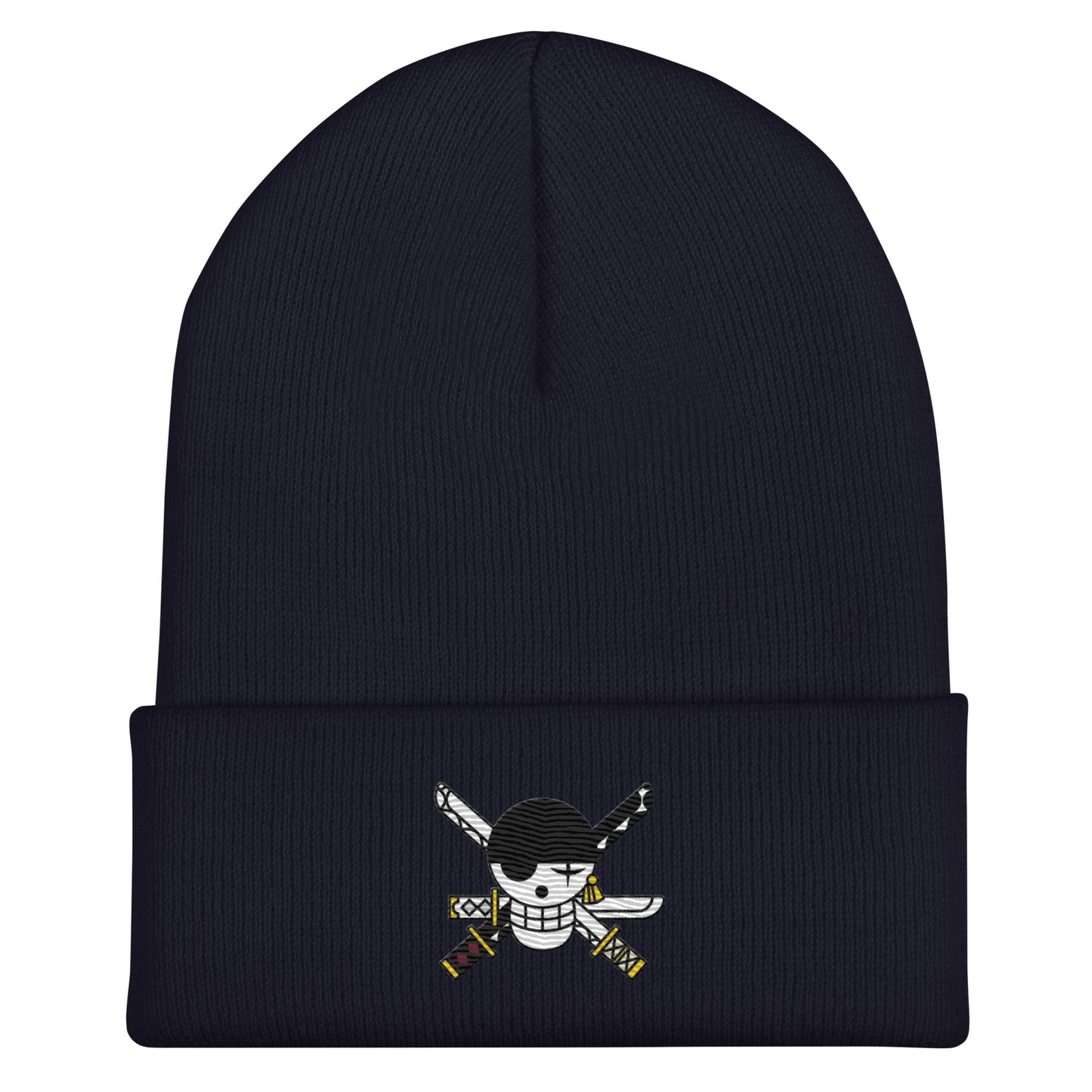 Crossed Swords Skull Beanie (Embroidery)