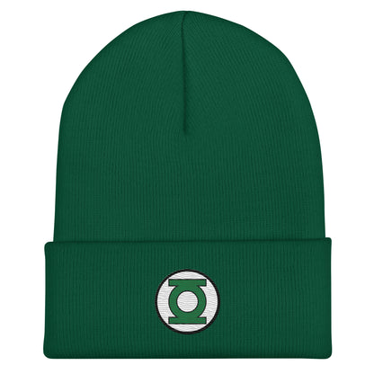 Green Energy Ring Beanie (Embroidery)