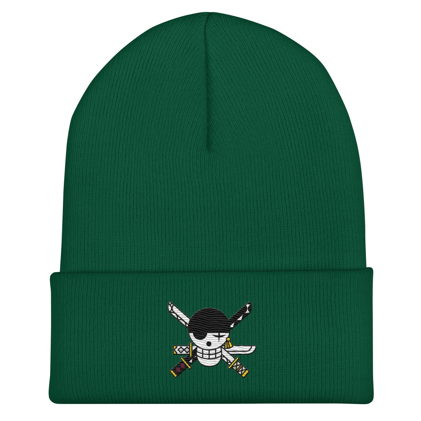 Crossed Swords Skull Beanie (Embroidery)
