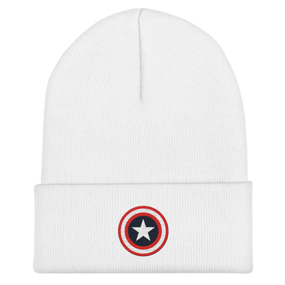 Captain Star Shield Beanie (Embroidery)