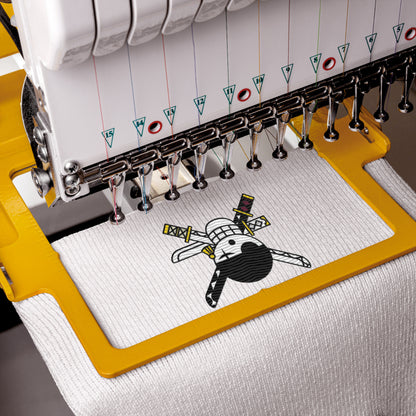 Crossed Swords Skull Beanie (Embroidery)