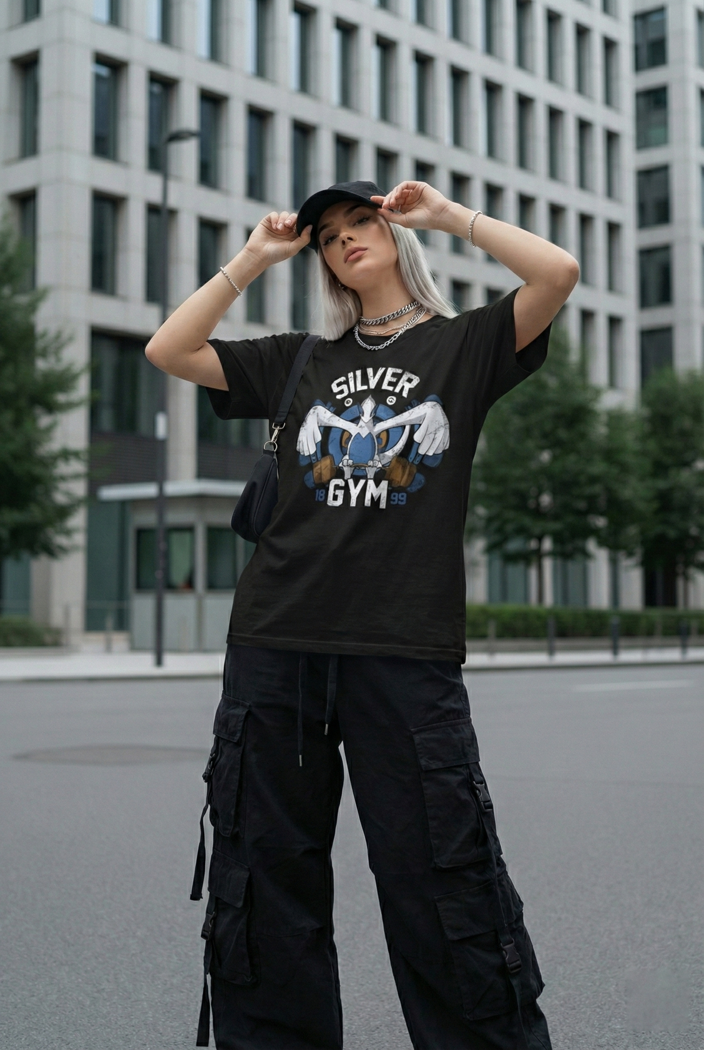 Silver Gym Legend Tee