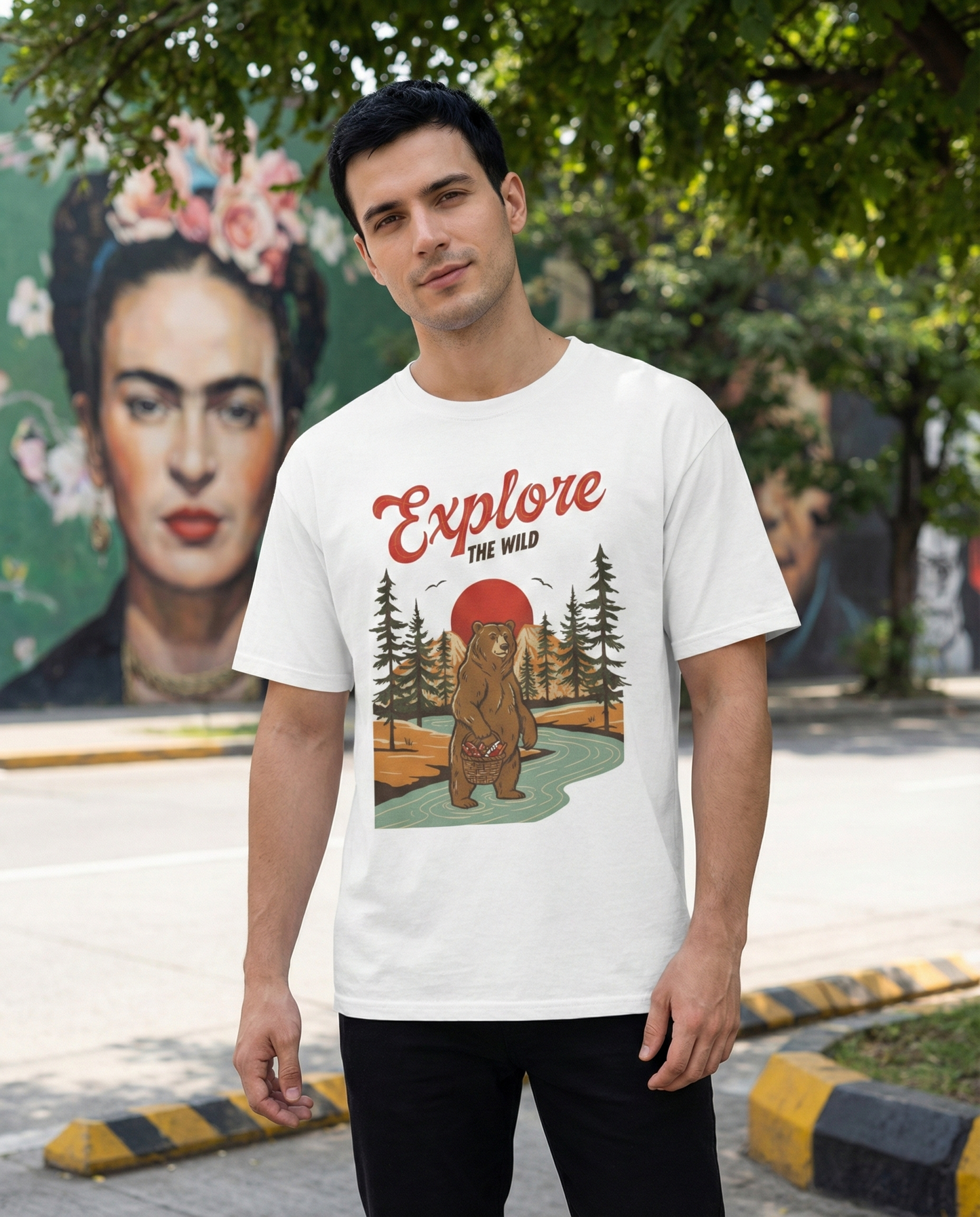Bear Explore the Wild T-Shirt