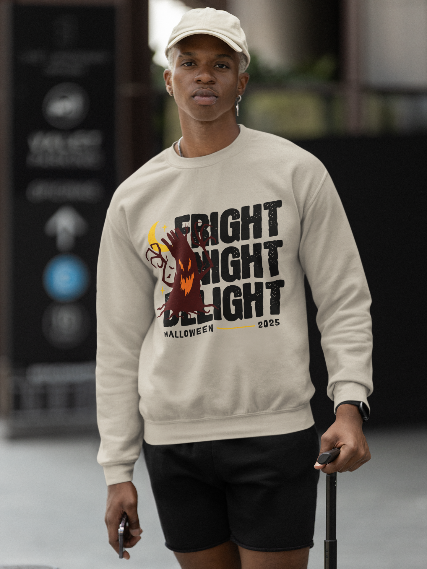 Haunted Tree Halloween Sweatshirt