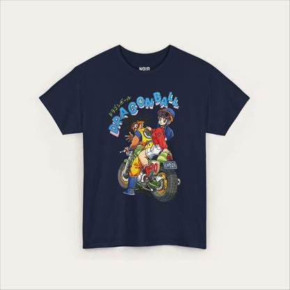 Capsule Ride Goku Bulma T-Shirt
