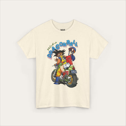 Capsule Ride Goku Bulma T-Shirt