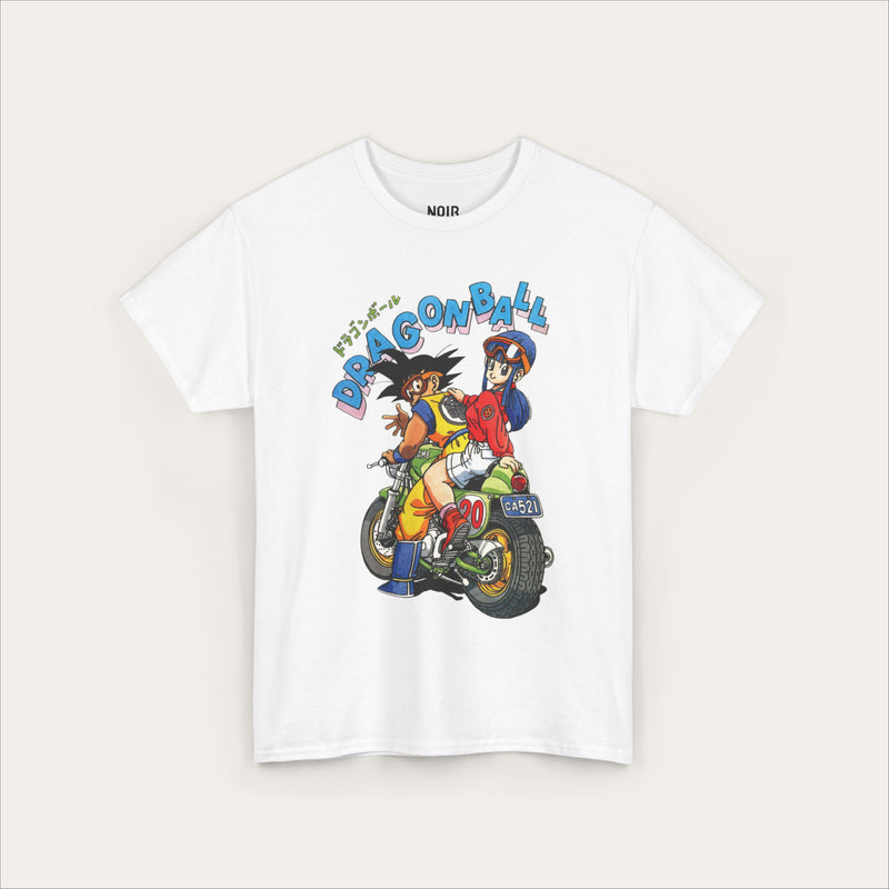 Capsule Ride Goku Bulma T-Shirt