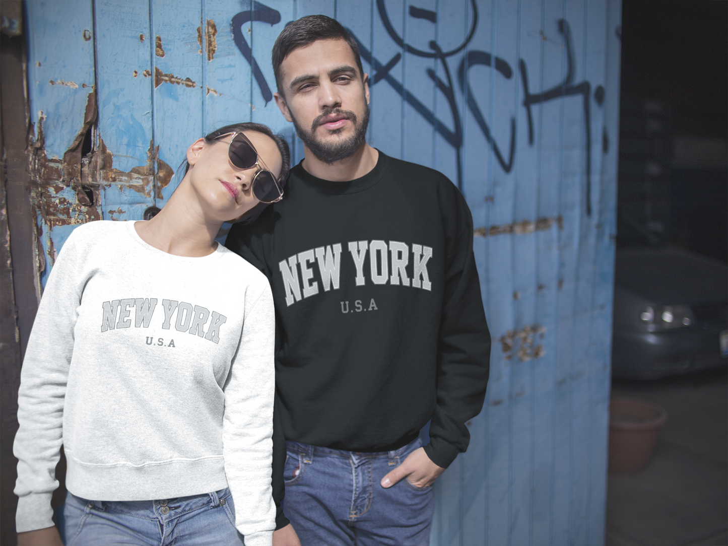 New York USA Vintage Sweatshirt