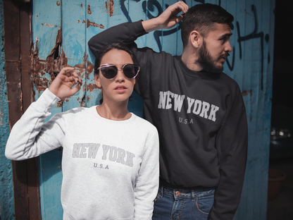 New York USA Vintage Sweatshirt