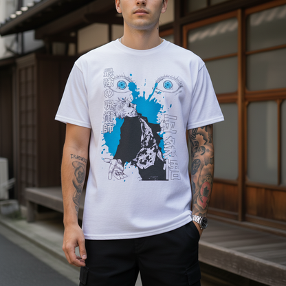 Gojo Six Eyes Tee
