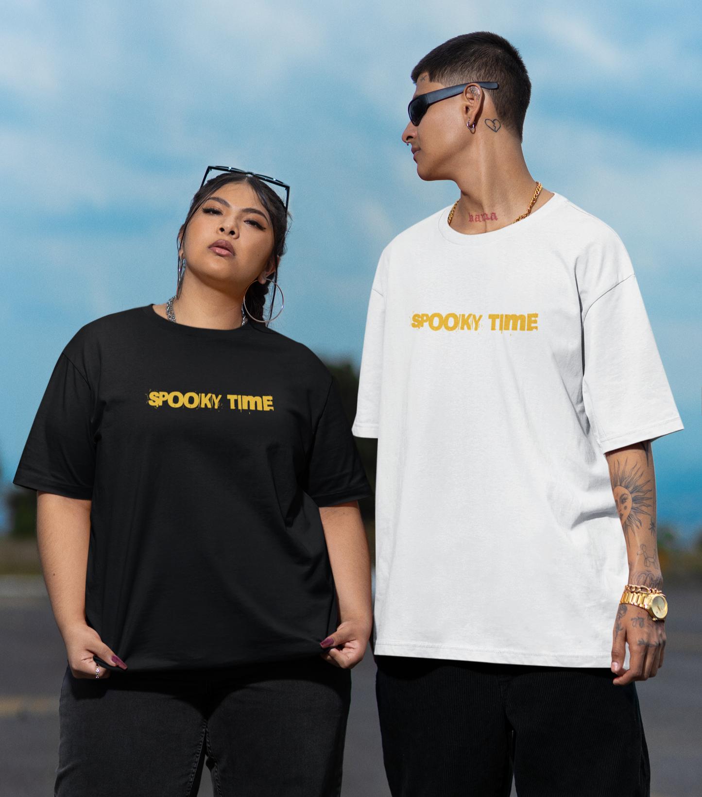 Spooky Time Scarecrow Tee